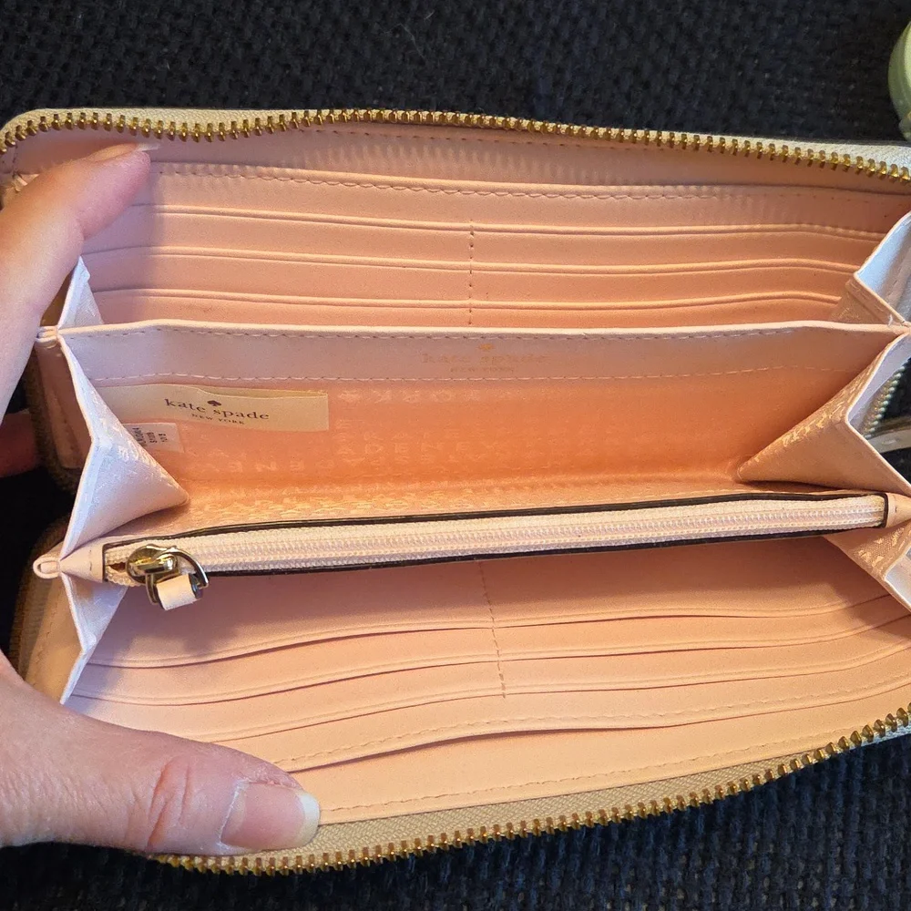 Kate Spade Signature Zip Wallet - Picture 8 of 12